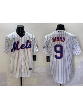 Brandon Nimmo White Jersey Stitched